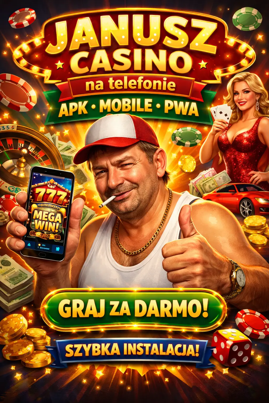 Janusz Casino Aplikacja i Wersja Mobilna