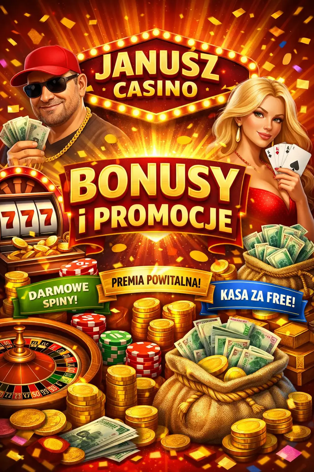 Janusz Casino Bonus i Kod Promocyjny